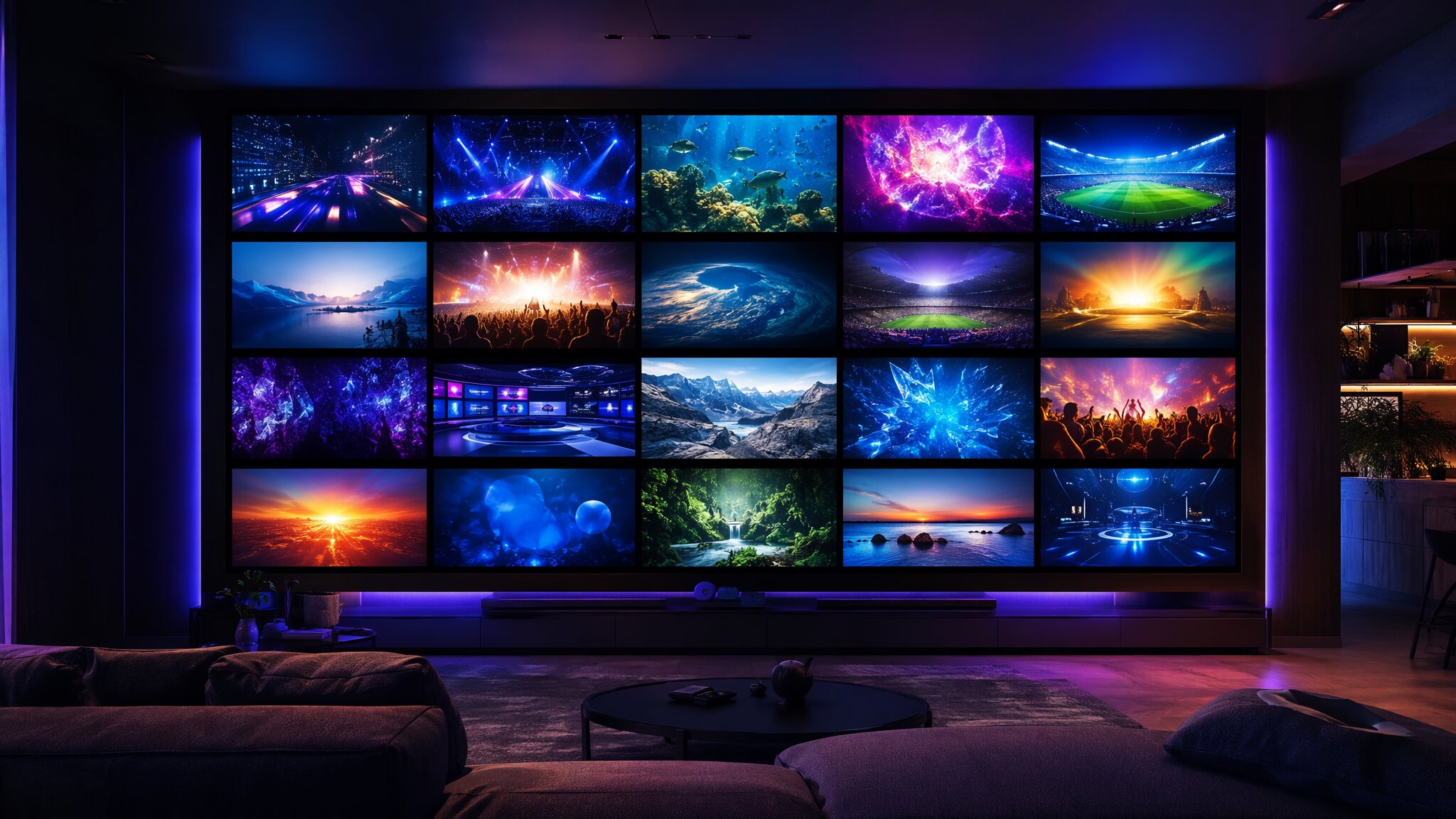 Live TV showcase