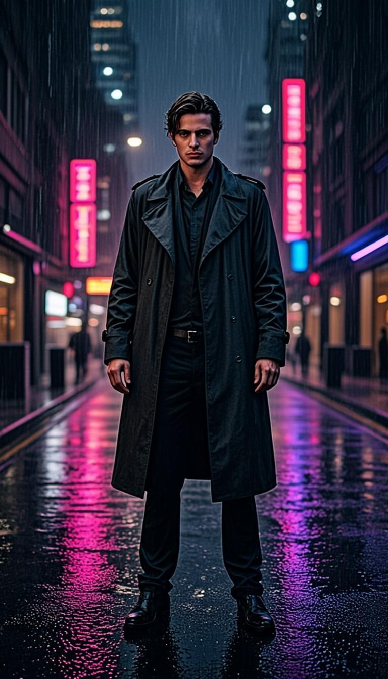 Noir thriller movie poster