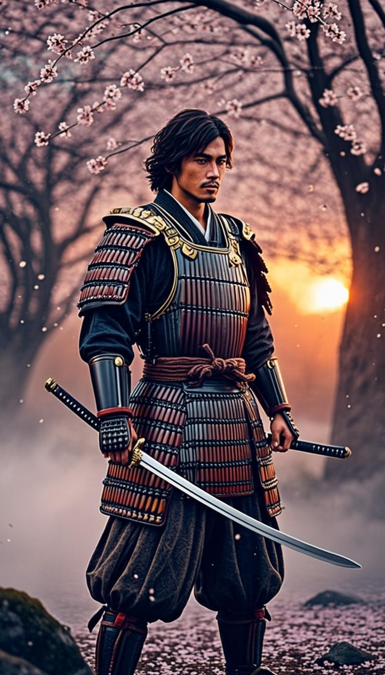 Samurai drama movie poster